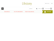 Tablet Screenshot of lifestorey.com